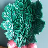 Radish dish in Vallauris slipware