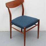 Set of 4 chairs in teak, Herkskröter for Lübke