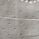 Linen cloth sheet embroidered with a pea festoon