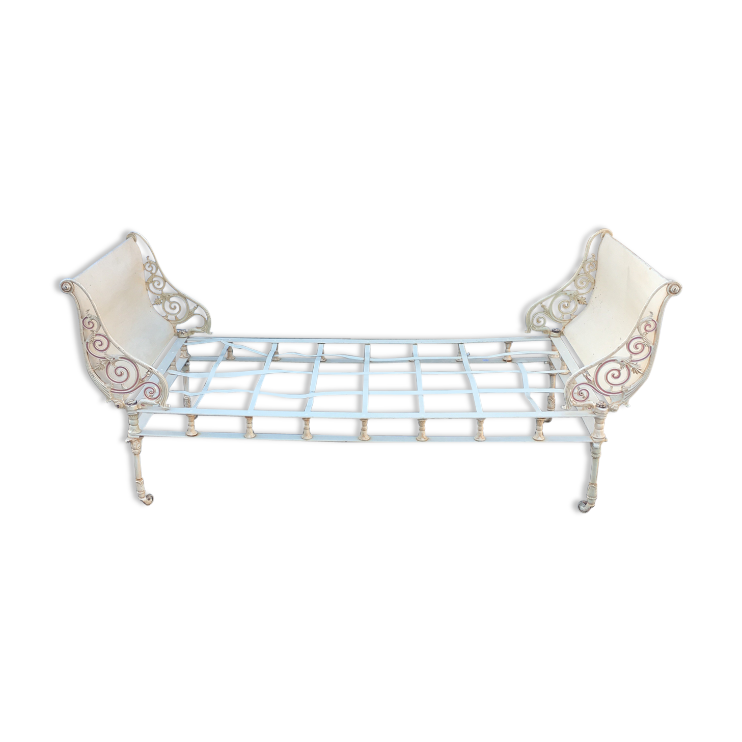 Bench wrought iron