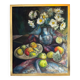 Still life with fruit signed 1952