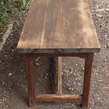 Small oak side table