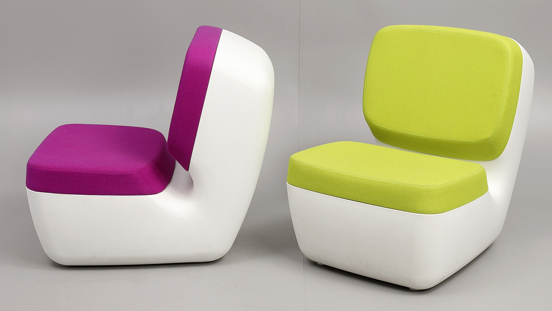 Nimrod armchairs by Marc Newson for Magis