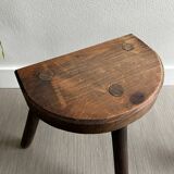 Wooden tripod stools