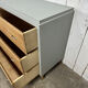 Vintage commode from the 50s-60s – cerused wood and grey