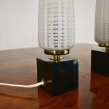 Pair of mid-century table lamps, 1960s