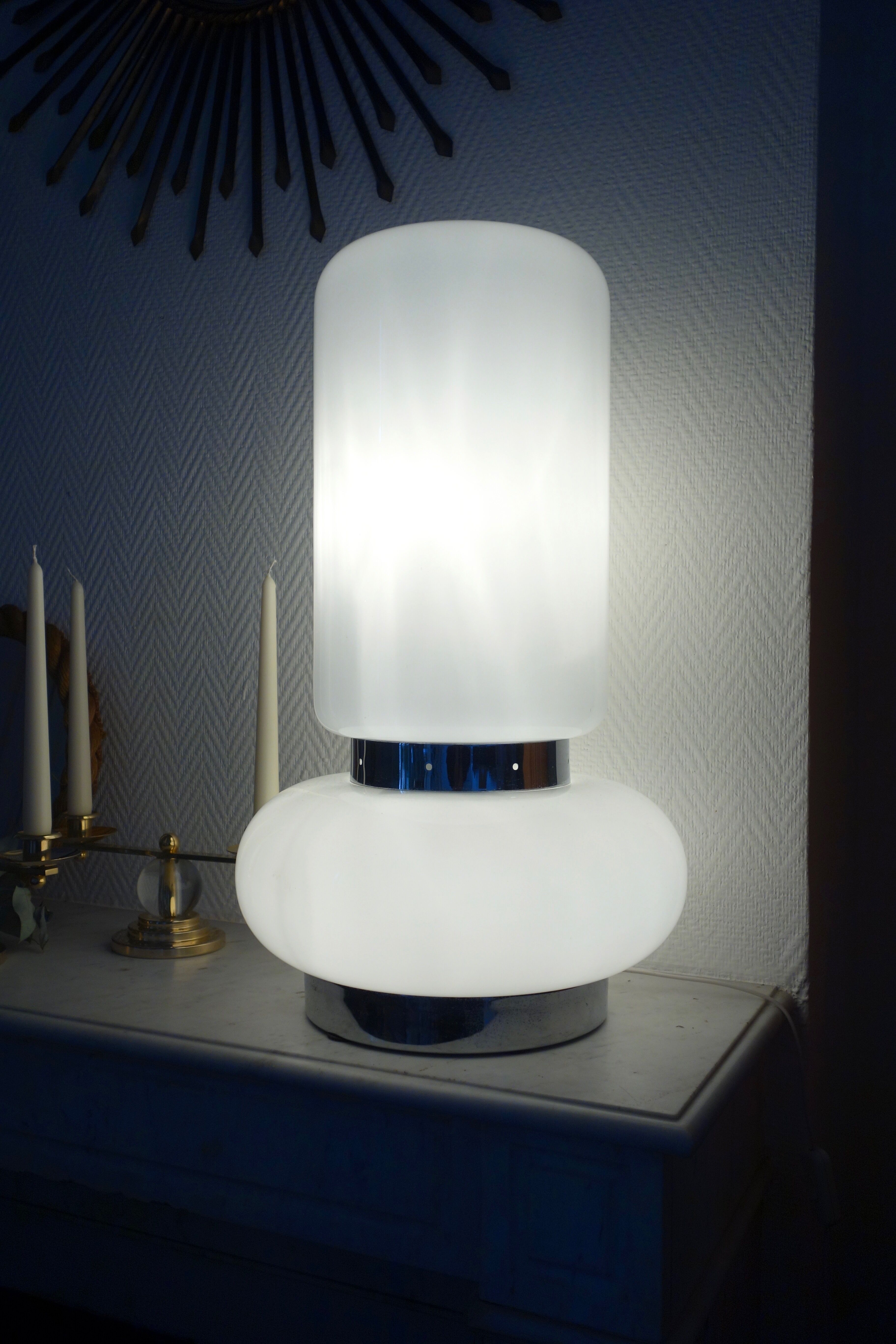 Murano glass lamp from the 1970s