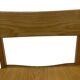 Vintage wooden chair 1980s minimalist design unique