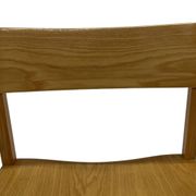 Vintage wooden chair 1980s minimalist design unique