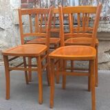 Set of 4 luterma bistro chairs