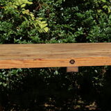 Farm table on trestles, 178 cm x 68 cm