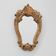 Petit miroir doré de style rococo, Italie, XXe siècle