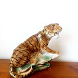 Ceramic tiger from around 1940 / 1950
