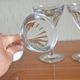 Lot of 4 aperitif glasses dating back to the 1930s