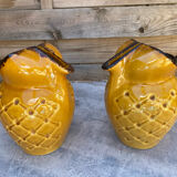Pair of vintage pitchers