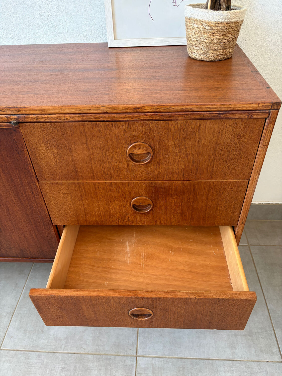 Scandinavian teak sideboard