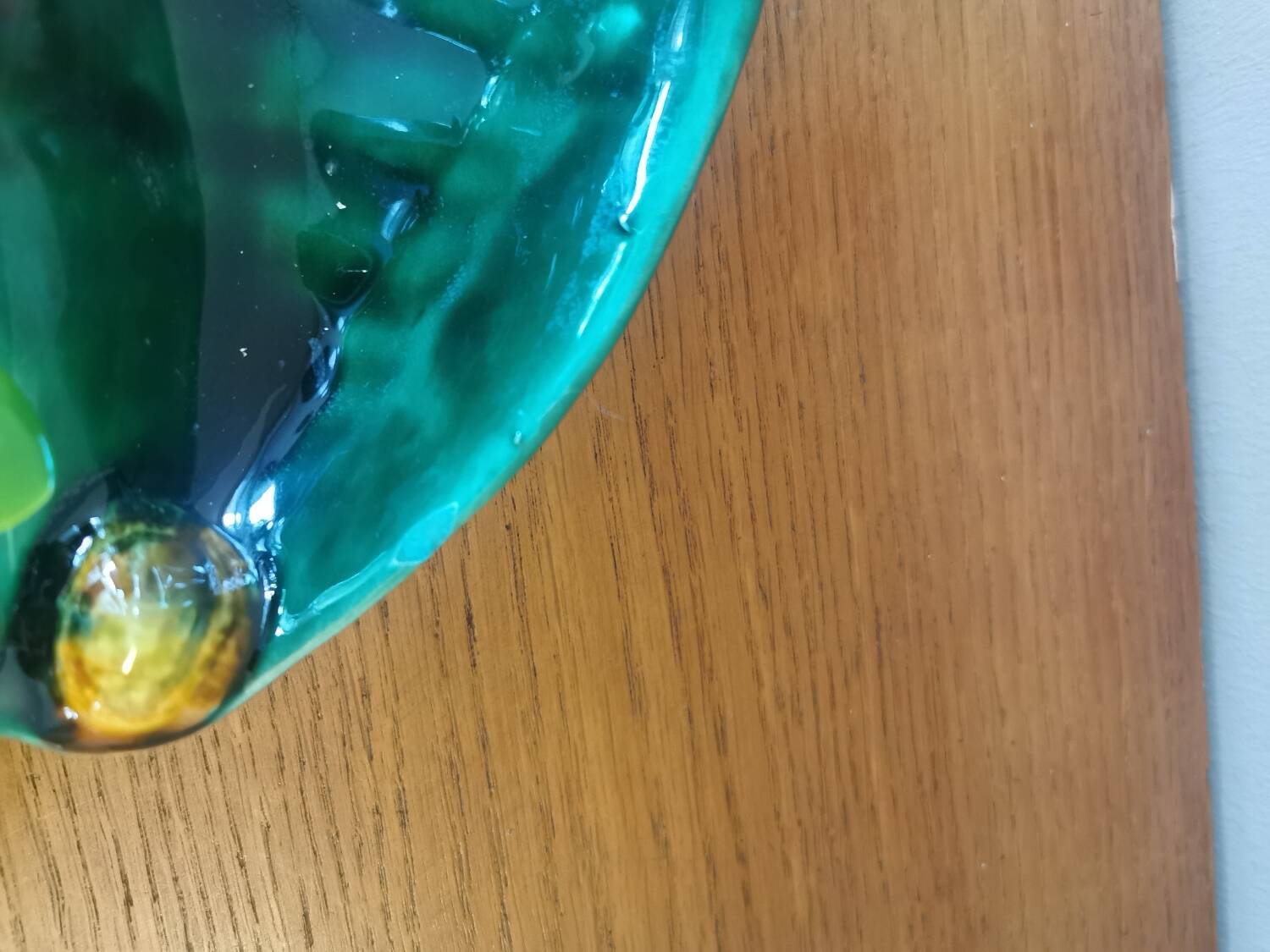 Vallauris fish slip dish with 2 compartments