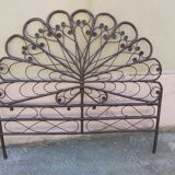 Rattan headboard