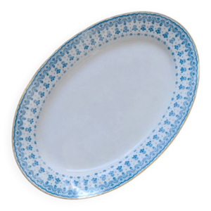 Grand plat ovale ancien