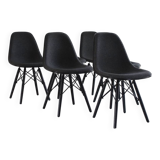 6 Charles EAMES fiberglass chairs by Vitra