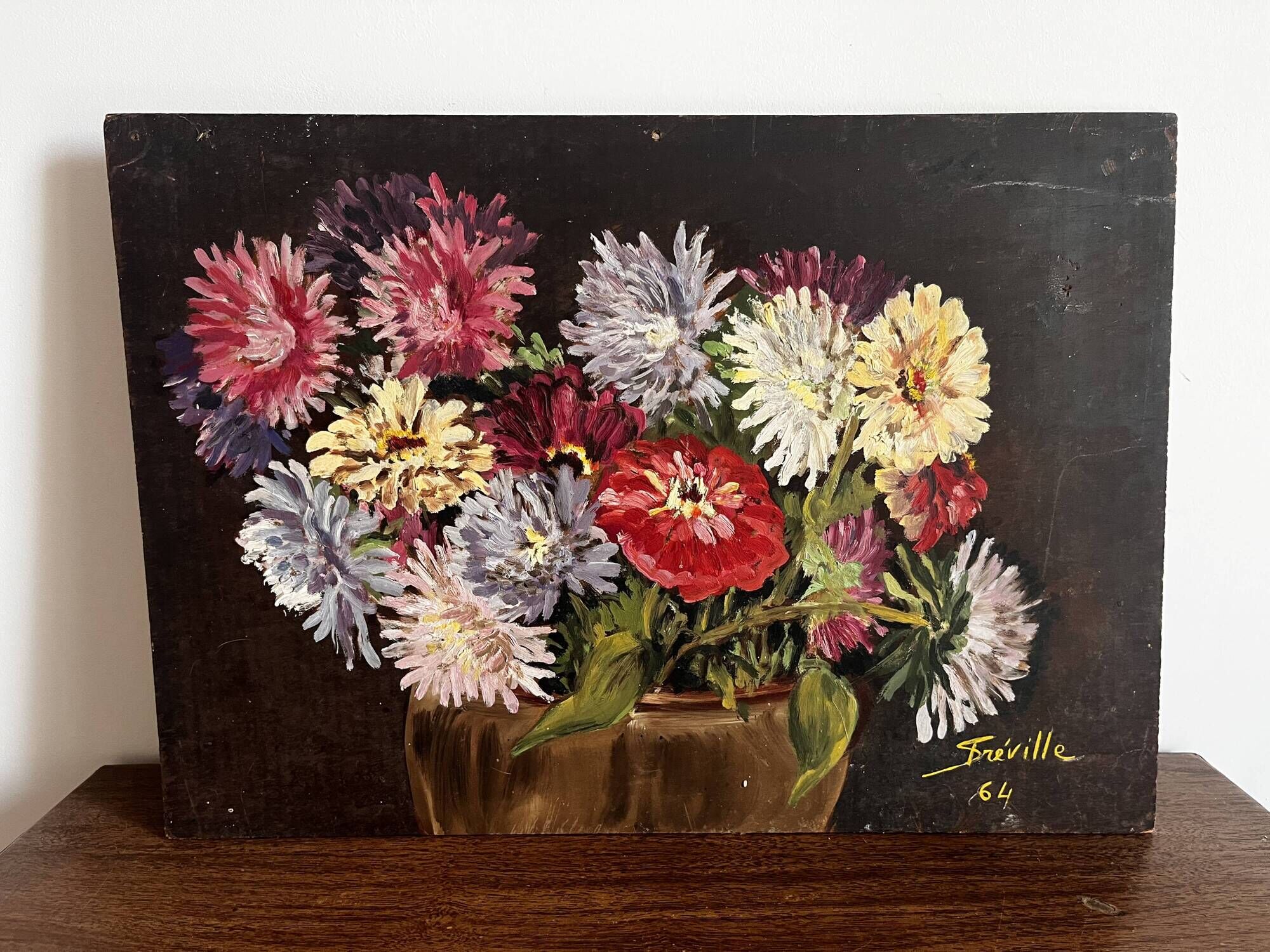 Oil on panel
