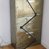 Floor lamp jielde 4 arms black 1950