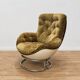 Armchair by Michel Cadestin, 1970s, reupholstered.