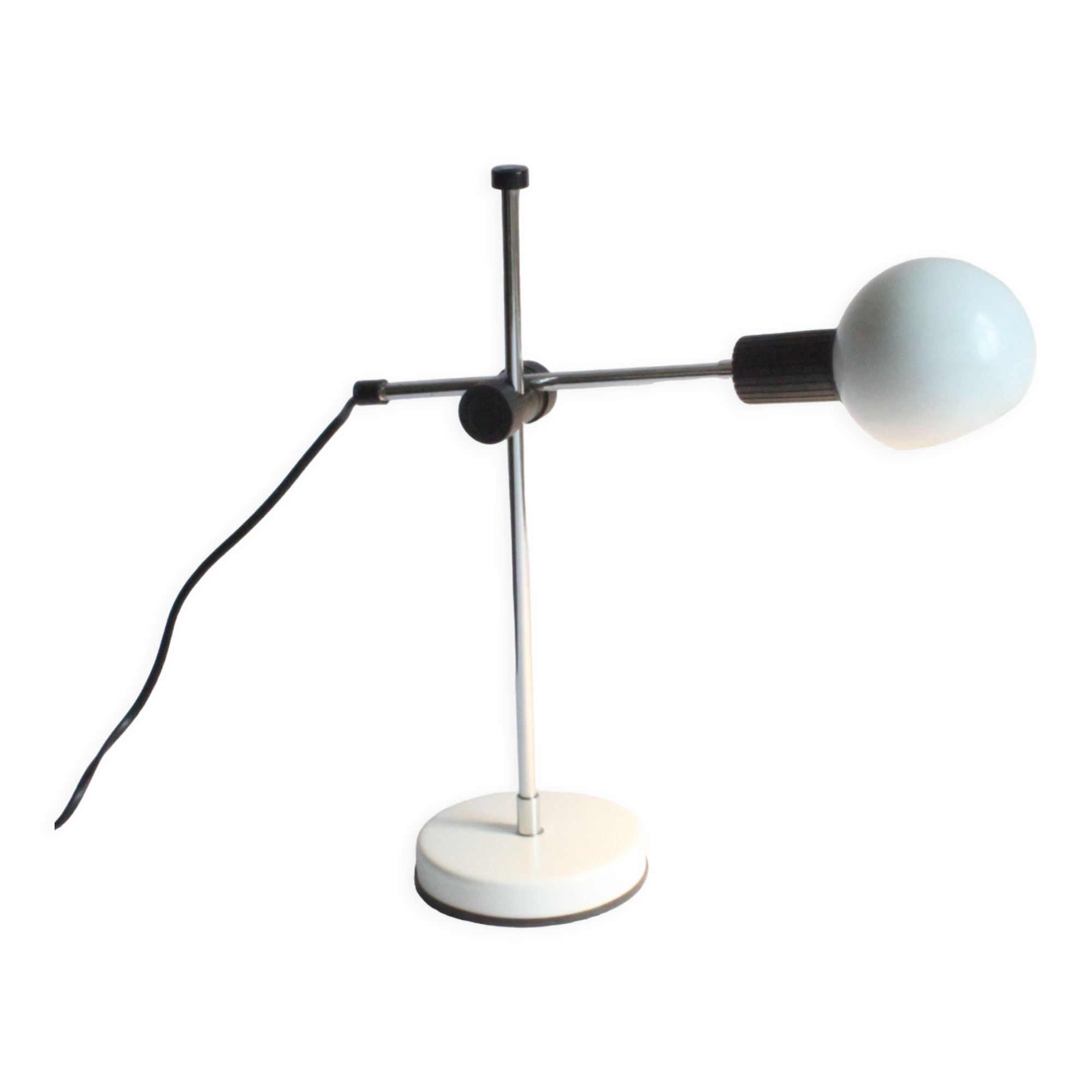 Veneta lumi italian swing arm desk office lamp 1980s