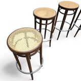 4 x Thonet 82 / 204 RH stool Height 80 Width 45 cm Price / set of 4 thonet