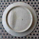 Assiette asperges barbotine