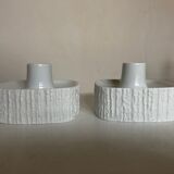 Pair of Scandinavian candle holders 1970 Thomas Rosenthal