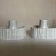 Pair of Scandinavian candle holders 1970 Thomas Rosenthal