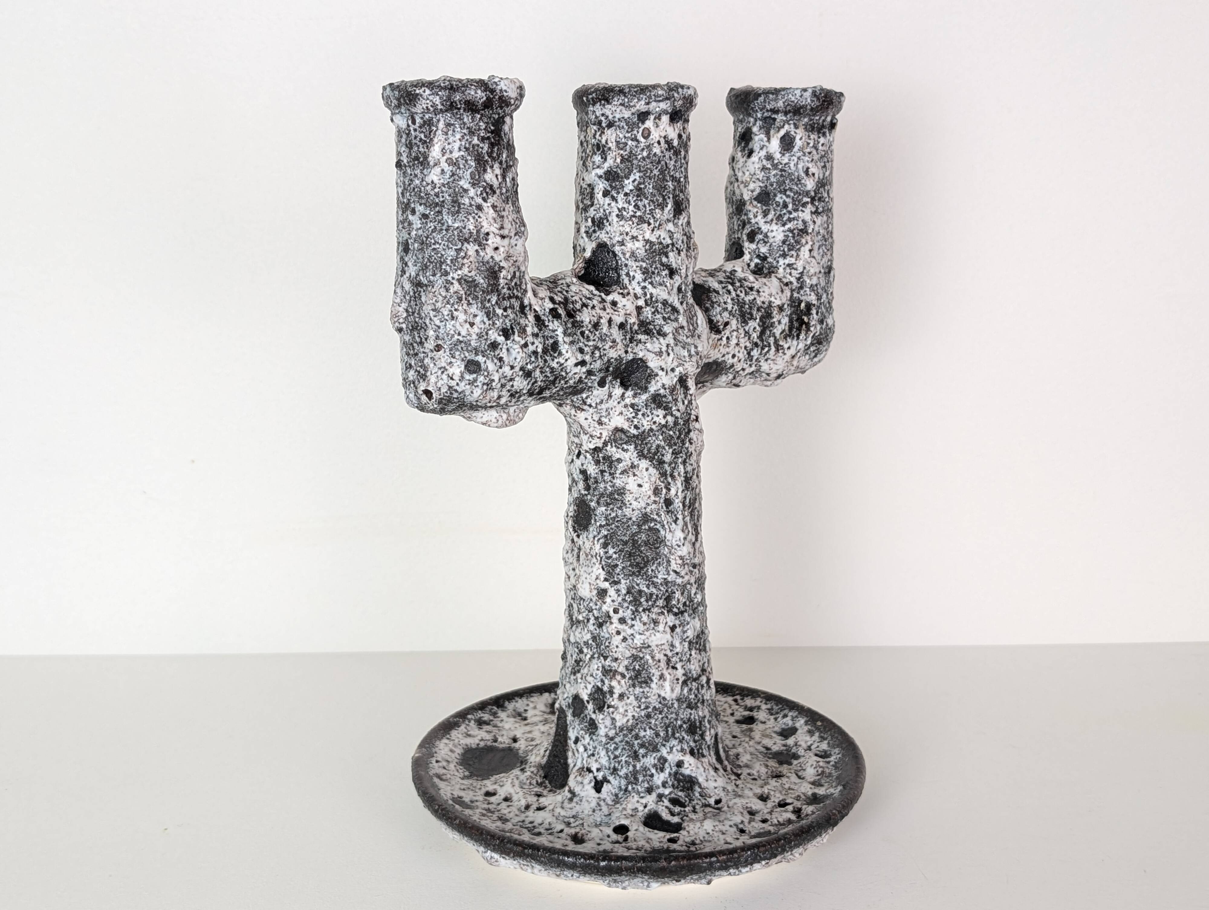 Dieulefit ceramic candle holder