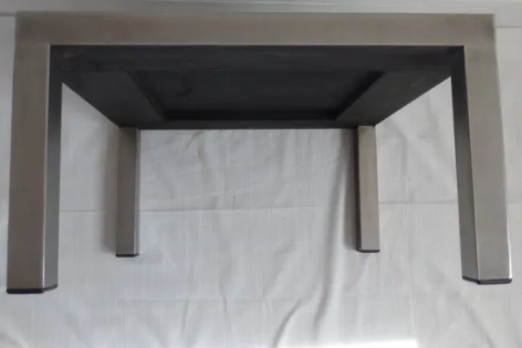 Maria Pergay steel coffee table