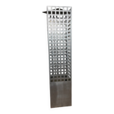 Perforated Metal Skyscraper Lamp/Floor Lamp – 1980s-1990s
