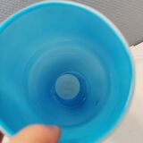 Lampe vintage bleue Ikea Mylonit, années 1990