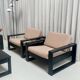Brutalist seating set, Sigma Furniture, Belgium, 1970s