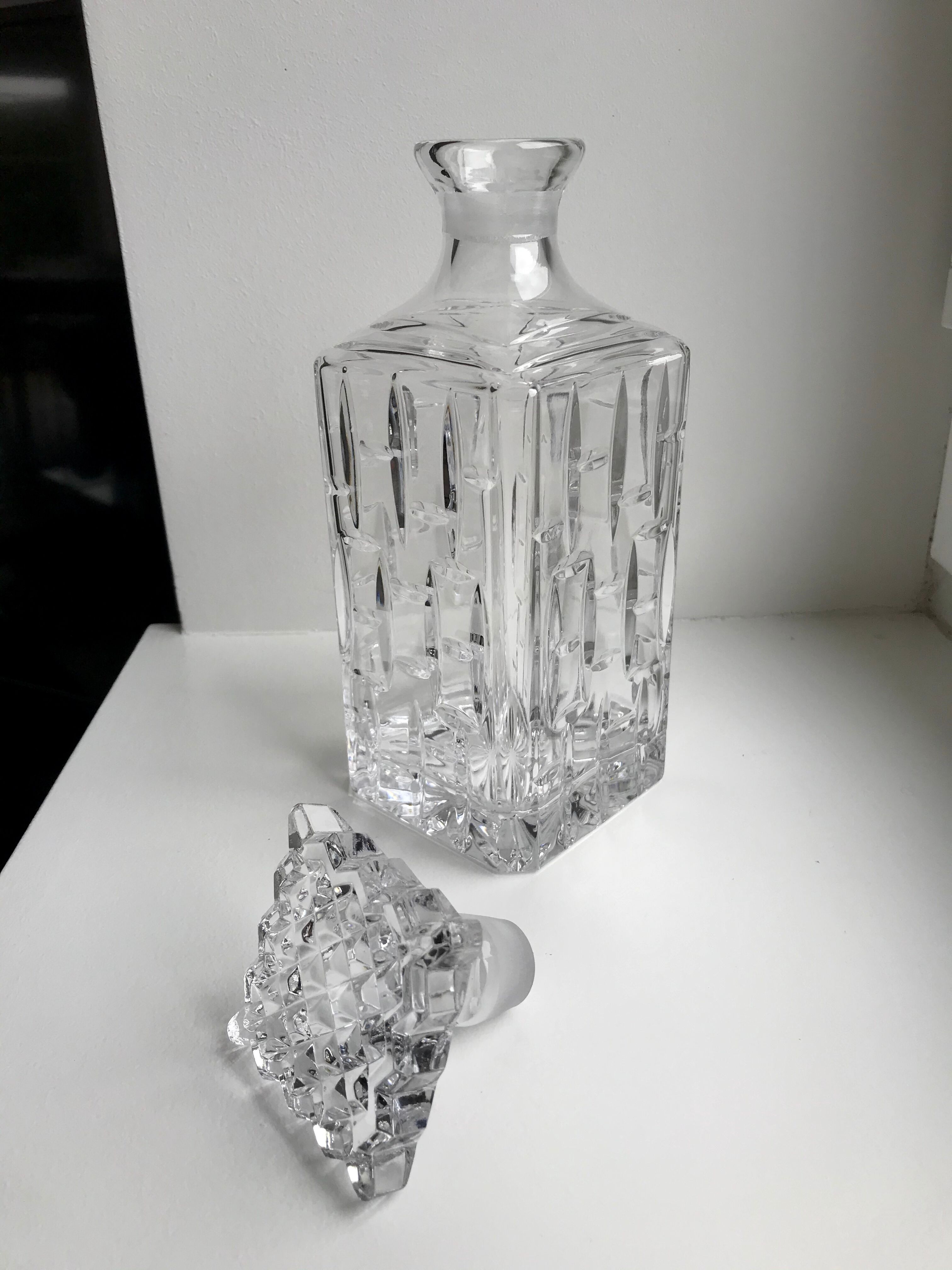 60s crystal decanter