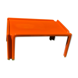 Orange fiberglass coffee table