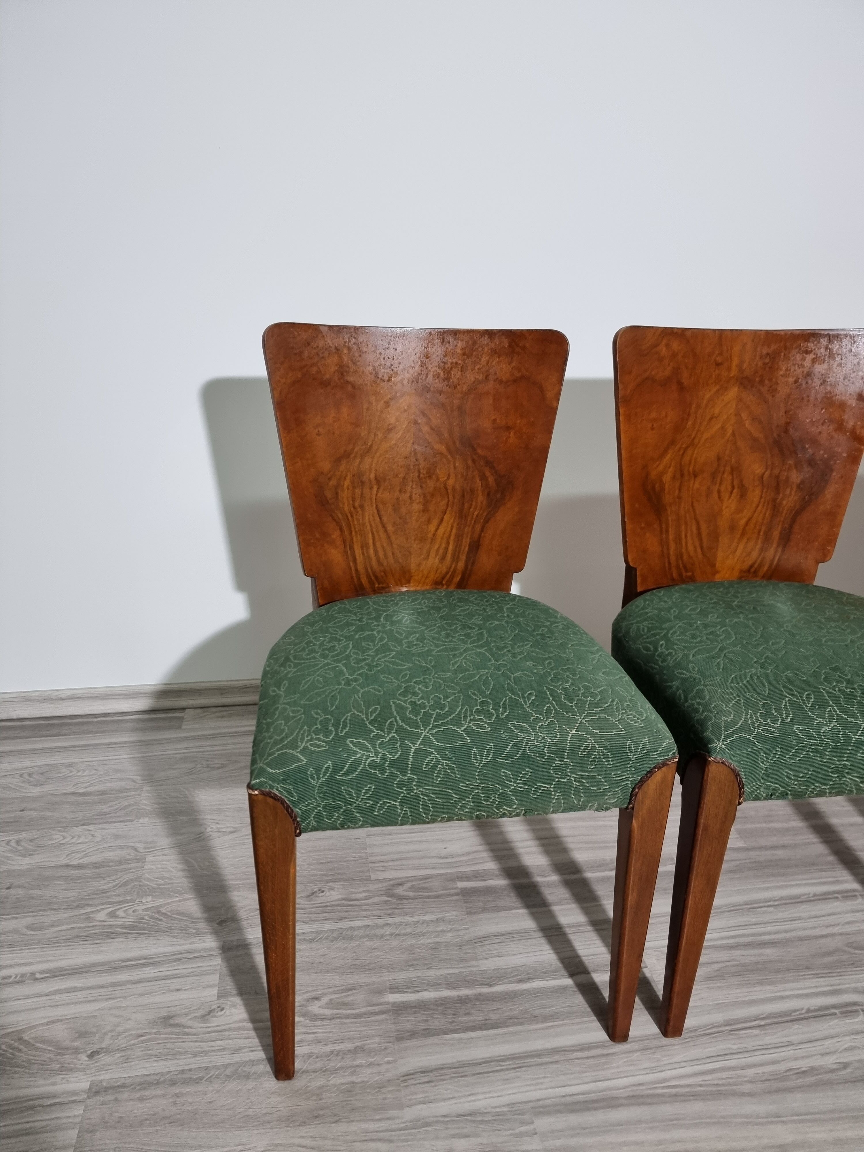 Dining chairs by Jindrich Halabala