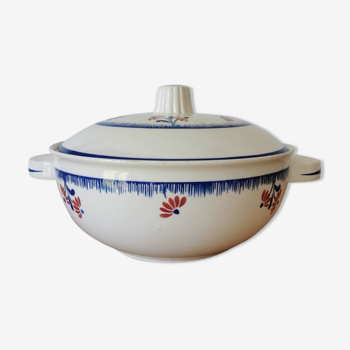 Earthenware tureen of Badonviller