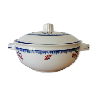 Earthenware tureen of Badonviller