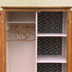 Armoire parisienne vintage hêtre 1970