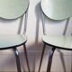 Set of 2 formica chairs