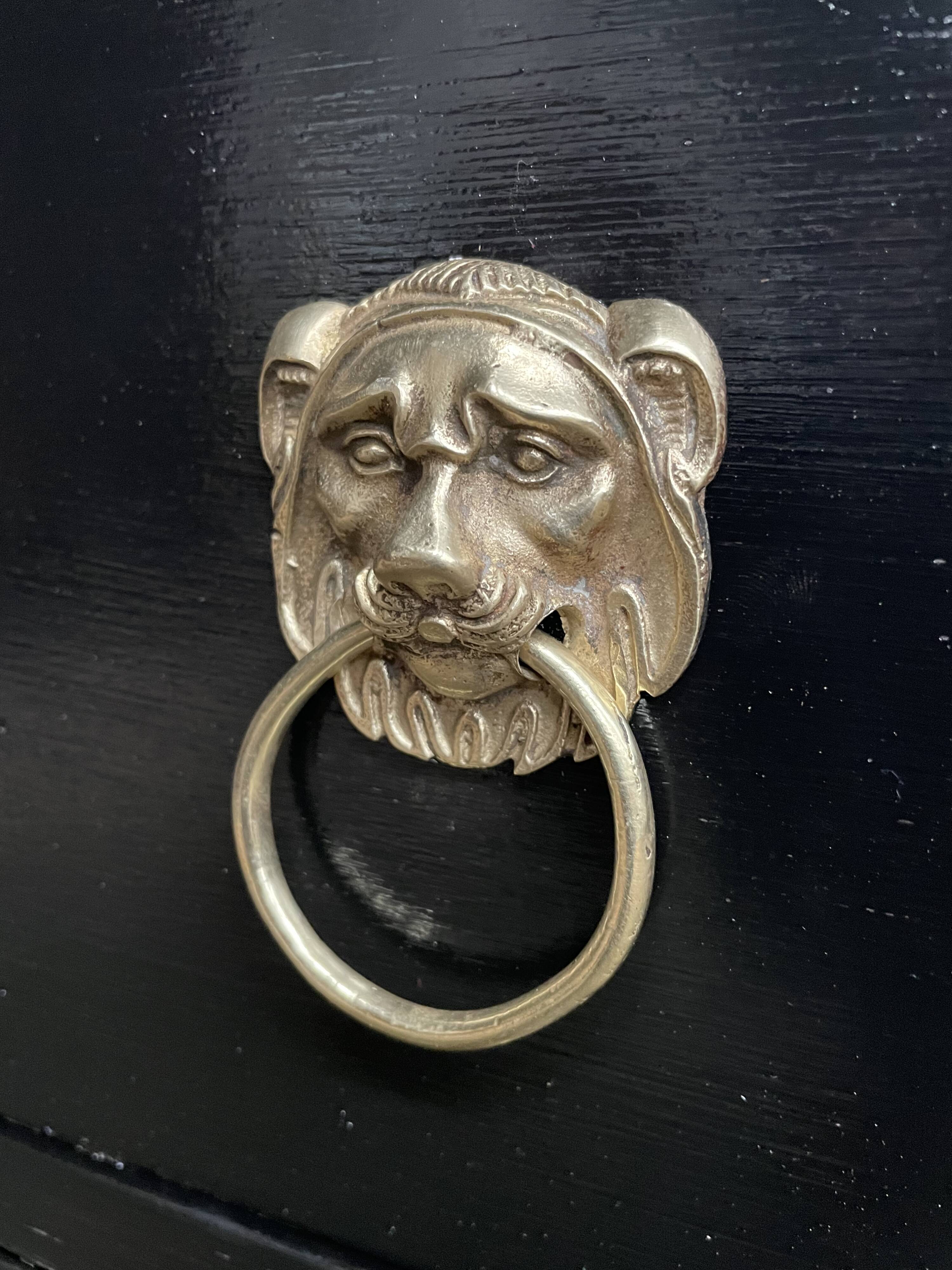 Restored Black Empire period chest of drawers