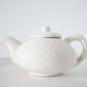 White ceramic coffee or tea set