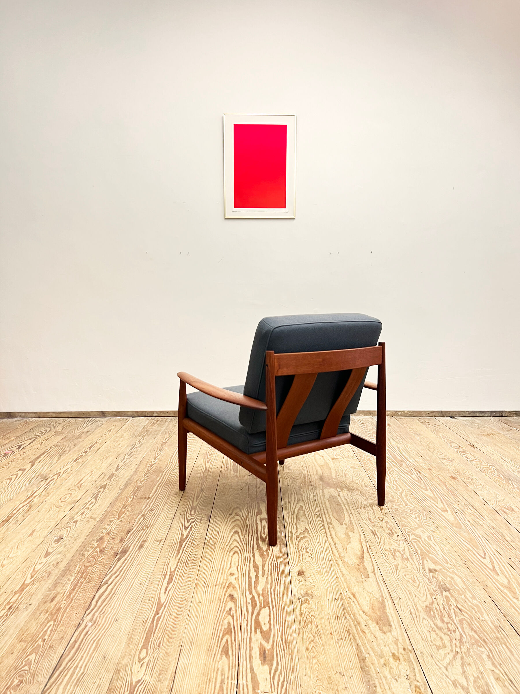 Teak armchair or easy chair by Grete Jalk for France & Son, Danish Design, 1950er