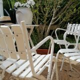 Vintage garden armchairs