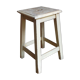 Wooden workshop stool with old patina