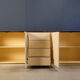 Vintage lacquered credenza, 1980s